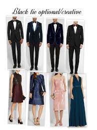 Black Tie Optional Creative Dress Code Black Tie Wedding Guest Dress Black Tie Event Dresses Creative Black Tie
