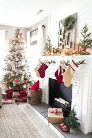 Cozy Christmas Living Room Tour Christmas Decorations Living Room Holiday Decor Christmas Fireplace