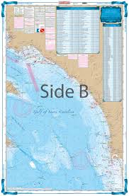 Southern California And Baja Offshore Fish And Dive Chart 88f