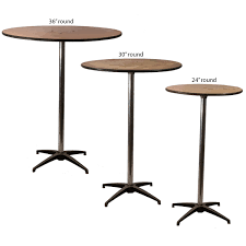 Modern farmhouse preston cocktail table. Cocktail Table 24 Round Celebrations Party Rentals