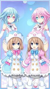 rom and ram white sisters hyperdimension neptunia anime character design anime characters anime sisters hyperdimension neptunia