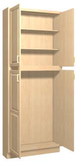 Deep kitchen cabinets are the main workhorse of your kitchen because you can store large items like pots and pans. Tall Cabinets Atlanta 1 Oak Collection Accent Building Products