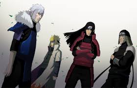 Naruto Shipuden Hokage Illustration Naruto Shippuuden Hokage Namikaze Minato Tobirama Senju Hashirama Senju Hiruzen Saruto Naruto Shipuden Naruto Images Anime