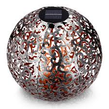 Abschließend ist zu erwähnen, dass solarkugeln für jeden heimischen garten geeignet sind und diesen optisch enorm aufwerten. Navaris Led Dekolicht Led Solar Kugel Aus Metall 40 X 40cm Mit Erdspiess Garten Solarkugel Leuchte Orientalische Solar Kugelleuchte Geburstetes Silber Online Kaufen Otto