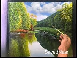 مرحبا شباب في هذا البرنامج التعليمي للرسم الفني سوف أريكم ما يجب فعله وما يجب عليك فعله حول كيفية landscape drawing easy landscape drawings landscape steps