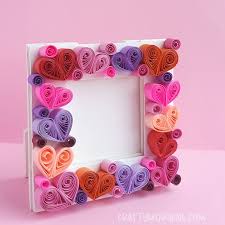 Apr 24, 2019 · these printable coloring bookmarks come in pdf format and can be downloaded and printed right from your home printer. Quilled Heart Photo Frame Crafty Morning