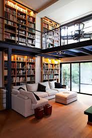 How to add a mezzanine. Athens Maisonette Dlux Images Modern Contemporary Living Room Home Library Design Interior Architecture Design