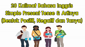 Kalimat negatif & kalimat tanya | bahasa inggris kelas 3 #kalimatnegatif #kalimattanya #learnenglish mungkin anda pernah mendengar kalimat seperti ini dalam. 20 Kalimat Verbal Bahasa Inggris Simple Present Tense Bentuk Positif Negatif Dan Tanya Youtube