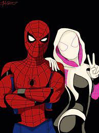Spider-Man and Spider Gwen | Spiderman and spider gwen, Marvel spider gwen, Gwen  spiderman