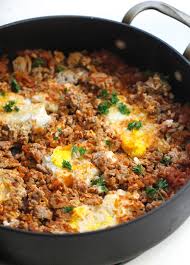 Cover lightly with foil and let meatloaf rest 10 minutes. One Pan Egg And Turkey Skillet Healthy And Delicious