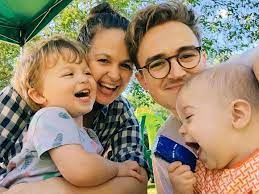 On 16 february 2016, their second son buddy bob fletcher was born. Who Is Giovanna Fletcher S Husband Tom And Do They Have Children