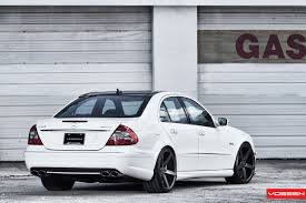 Mercedes Benz E 63 Amg W211 On Vossen Wheels Photo Collection Mercedes Benz E Mercedes Benz