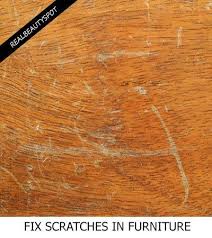 How To Fix Scratches On Wood Furniture The Indian Spot Scratched Wood Cleaning Wood Wood Furniture