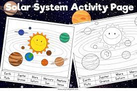 Solar system coloring page free printable coloring pages. Space Coloring Pages Arty Crafty Kids