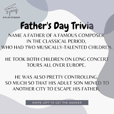 Let's find out fun facts about it! Happy Father S Day Piano Lessons Singapore