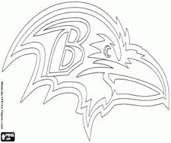 This pattern is 220 stitches. Logo Of Baltimore Ravens Coloring Page Printable Game