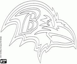 Baltimore ravens football ornament wreath. Logo Of Baltimore Ravens Coloring Page Printable Game