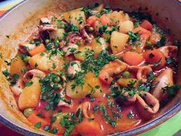 Encornets Sauce Tomate A La Provencale En 2020 Recettes De Cuisine Recette Encornet Et Encornet