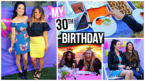 Famous may 30 birthdays including olivia ponton, thinknoodles, jake short, julian barboza, idina menzel and many more. My 30th Birthday Party Youtube