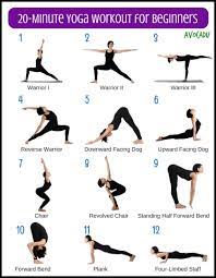 Consult your doctor or physiotherapist before pressing play. 20 Minute Yoga Flow Workout Yogawalls
