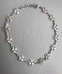 Hard Jewelry On Instagram Biohazard Choker 16 Adjustable To 18 Chain Dropping In 3 Hours Very Limited Jewelry Chokers Silver Bracelet