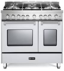 36 inch freestanding dual fuel range with 5 sealed gas burners, 4 cu. 36 Gas Double Oven Range Prestige Series Verona Appliances