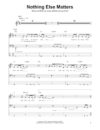 Chyba że macie lepsze propozycje to możecie przesłać i za waszą zgodą mogę dodać je do listy. Nothing Else Matters By Metallica Bass Tab Guitar Instructor