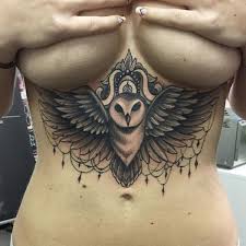 96 Sexy Under Breast Tattoo Designs For Women