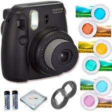 Maybe you would like to learn more about one of these? Fujifilm Instax Mini 8 Instant Camera Black Bundle Includes Fujifilm Instant Polaroid Camera Selfie Mirror Six Color Filters For Fuji Instax Mini Cameras Walmart Com Walmart Com