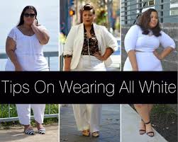 Plus size outfit ideas for the club. The Curvy Girl Guide Tips For Wearing All White Plus Size Outfits All White Party Outfits White Party Outfit