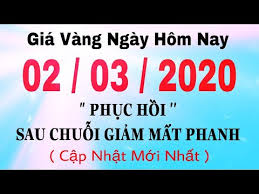 Gia Vang Hom Nay Ngay 2 3 2020 Gia Vang Mới Nhất Gia Vang Sjc Hom Nay Gia Vang 9999 Hom Nay Youtube