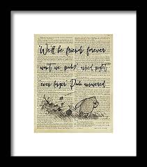 Perhaps after an important event such as a wedding or christening. Winnie The Pooh Framed Art Prints Fine Art America