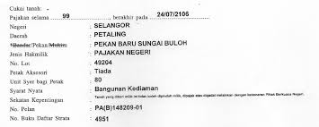 Cukai tanah dan cukai pintu selangor bertanya w. May 2019 My Awesome Moments