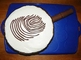 Magnifying Glass With Fingerprint Birthday Cake Baking Delicious Nancy Drew Party