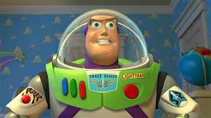 As woody tries to retreat up the stairs after being stopped by sid's vicious dog scud sleeping at the bottom of the stairs, buzz grabs him, covering woody's mouth, and warns woody that another stunt like what woody has done may lead to their deaths. Ten Things You May Not Know About Buzz Lightyear Celebrations Press
