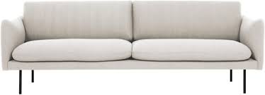 Es gibt nichts besseres als dieses große sofa, um die ganze familie vor einem guten film zu versammeln oder freunde zu einem aperitif zu empfangen. Sofa Moby 3 Sitzer In Hellgrau Mit Metall Fussen Westwingnow