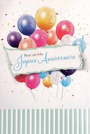 / boîte à musique en bois actionnée à l'aide d'une manivelle jouant la mélodie joyeux anniversaire.f. Pour Un Tres Joyeux Anniversaire Fetes Cartes De Fete Sans Age