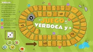 Juegos para beber alcohol para jugar en grupo basados en el juego de mesa de la oca. Oca De Verbos