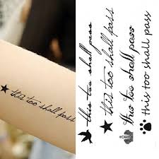 It's time to show them off! Buy Men And Women S Waterproof Tattoo English Letters Tattoo Stickers At Affordable Prices Free Shipping Real Reviews With Photos Joom