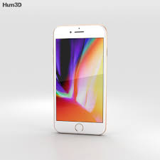 Apple iPhone 8 Plus Gold 3D model ...