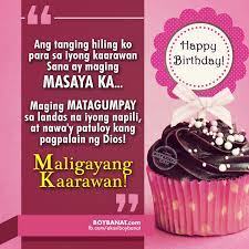 Para sa kaibigan kong mabait,. Happy Birthday Quotes And Heartfelt Birthday Messages Boy Banat