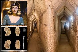 Lost tomb of Cleopatra 'may be hidden at end of mystery tunnel' found under  Ancient Egyptian temple