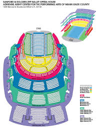 Adrienne Arsht Center Seating Chart Miami