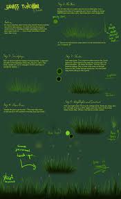Grass Tutorial By Sadir89 On Deviantart Painting Tutorial Drawing Tutorial Tutorial