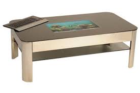 Lift up coffee table coffee table with drawers coffee and end tables sofa end tables living room furniture home furniture rafferty traditional dark brown 3pc & 4pc coffee table sets. Retro Tech Platinum Pc Coffee Table