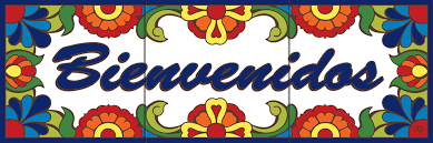 Access your complimentary support materials at: 6 X18 Tile Sign Bienvenidos Decorative Art Tile