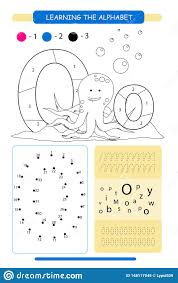 Maybe you would like to learn more about one of these? Letter O And Funny Cartoon Octopus Animals Alphabet A Z Coloring Page Printable Worksheet Handwriting Practice Connect The Do Stock Vector Illustration Of Flashcard Cartoon 148117045