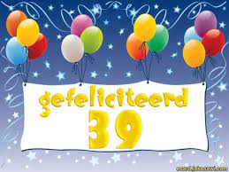 Jakosawi E Cards 39 Jaar Spandoek