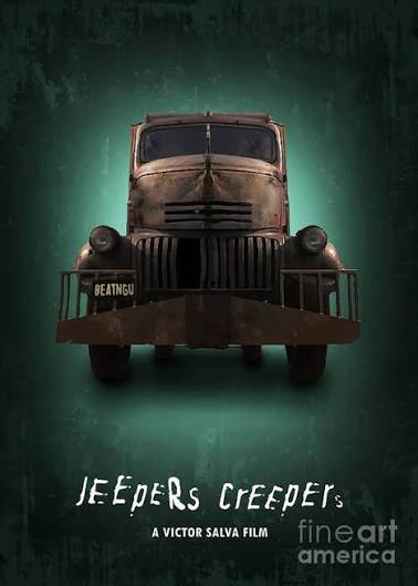 Jeepers Creepers Poster by Bo Kev - Metal Posters