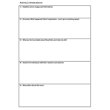 Talking you through the thought process you need to plan a precise, orderly and well thought out piece of non fiction writing. Writing A Newspaper Report Year 5 P6 English Home Learning With Bbc Bitesize Bbc Bitesize